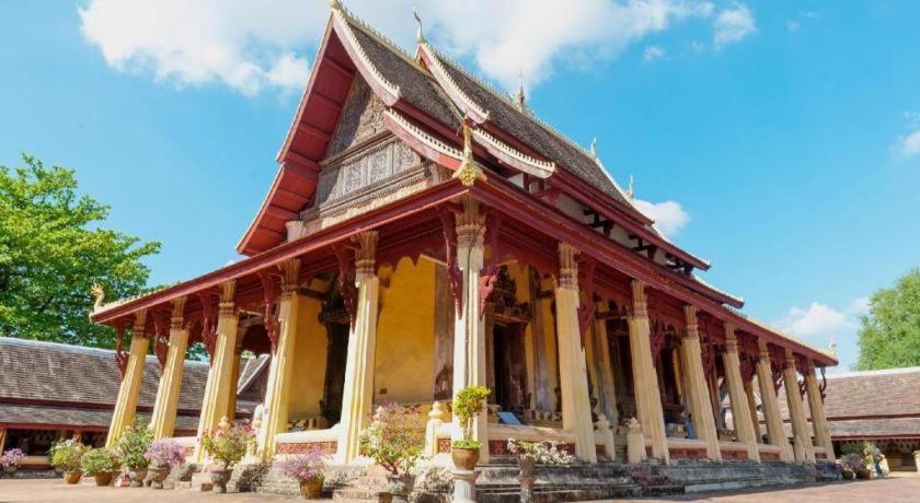 Chaleunehoung Hotel Viêng Chăn Ngoại thất bức ảnh