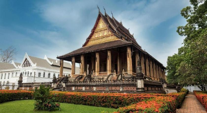 Chaleunehoung Hotel Viêng Chăn Ngoại thất bức ảnh